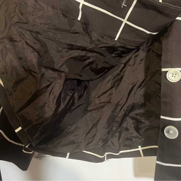 Ralph Lauren Jacket Blazer Brown and White Stripe Paneled Check Size 2X Classic - Picture 10 of 11